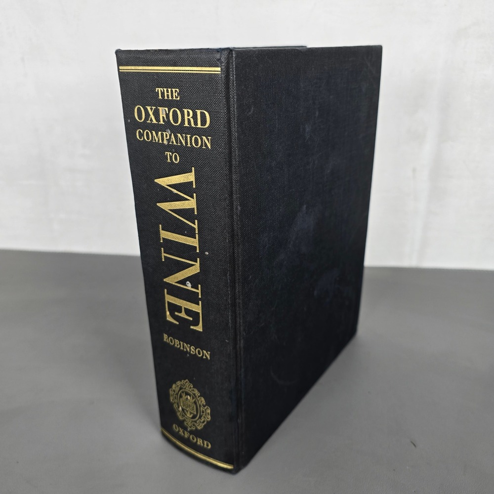The Oxford Companion to Wine Jancis Robinson 1994 First Edition Hardcover Book
